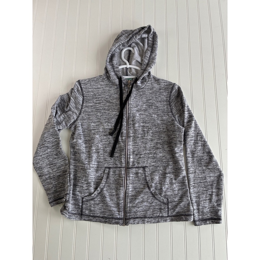 Silverwear New York Grey Marble Space Dye Full Zip Up Hoodie M4120841PB
